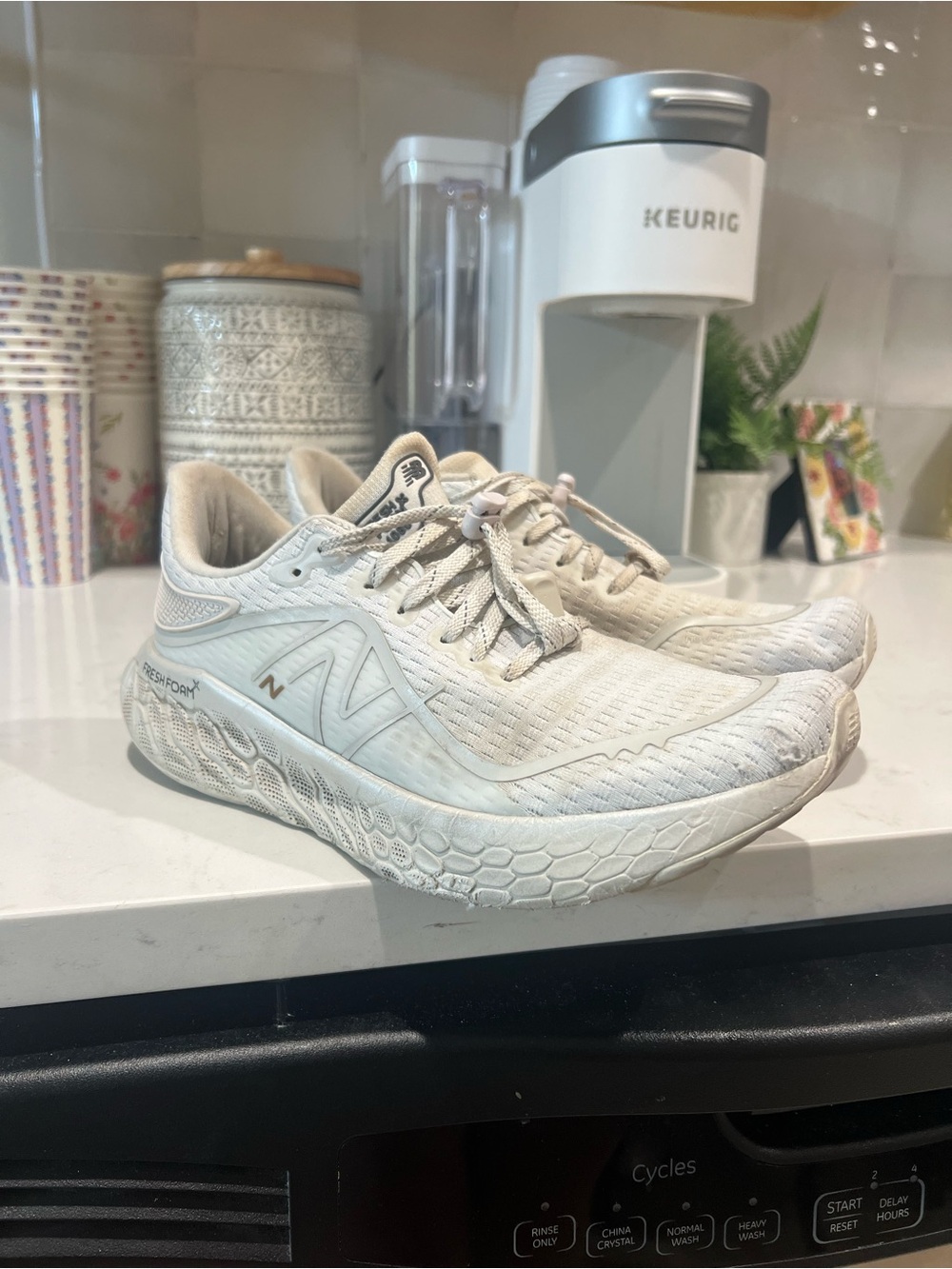 New Balance Women’s Athletic Sneakers - Off-White/Cream